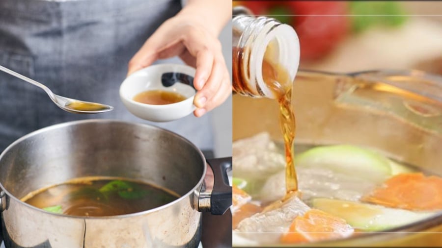 Nêm nước mắm khi thức ăn quá nóng sẽ giảm dinh dưỡng