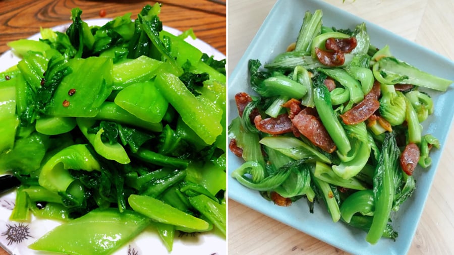 Cải bẹ xanh có thể chế biến thành nhiều món ăn khác nhau.